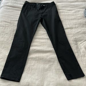 Men’s Vuori Collins Chino Pant - Size 32 - Black
